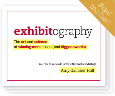 exhibitography - demonstrative evidence, trial preparation e-book -- Read me free!